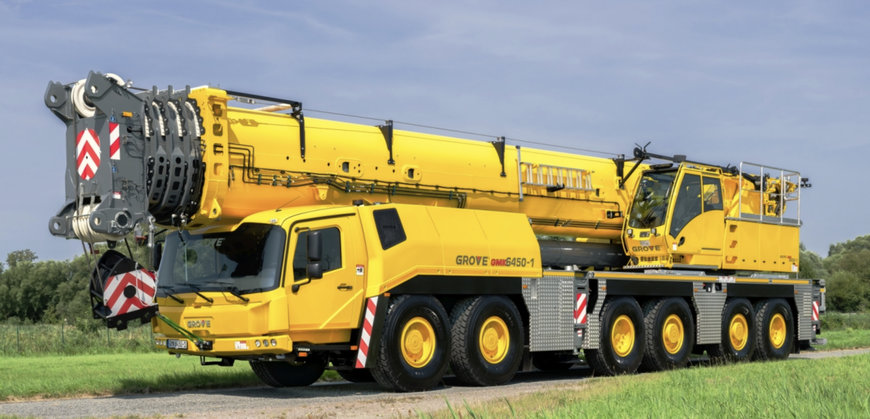 Grove Manitowoc GMK6400-1 wird zu GMK6450-1